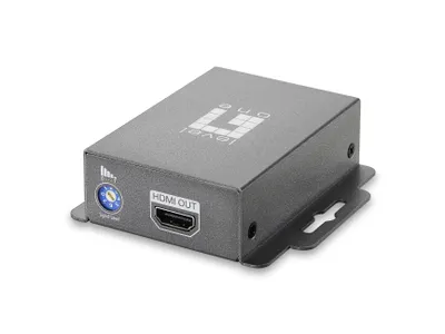 Produktbild von LevelOne HDSpider™ HDMI Cat.5 Receiver (Long-Range), 1920 x 1080 Pixel, AV-Receiver, 60 m, Grau, HDCP
