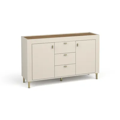 Produktbild von Kommode MONTA Sideboard mit 2 Türen und 3 Schubladen, Kaschmir