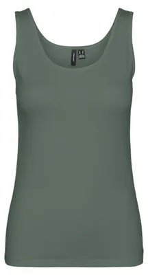 Immagine prodotto di Vero Moda 10326294_1619_60, Canotta, Donna, Verde, Taglia S, 1 pezzo, Lavare con colori simili