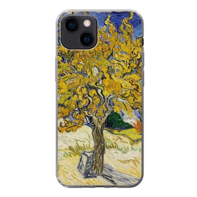 Produktbild von MuchoWow® Handyhülle Schutzhülle Hülle für iPhone 13 mini Maulbeerbaum - Vincent van Gogh Silikon Softcase Handy Hülle - Softcase