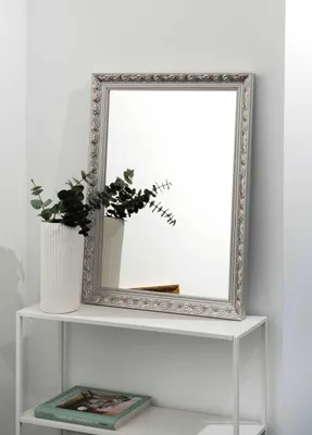Produktbild von nielsen HOME Wandspiegel Francesca, Silber, Holz, ca. 70x170 cm