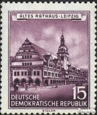 Produktbild von Briefmarken DDR 1955 Mi 493 postfrisch Wiederhergestellte historische Bauten