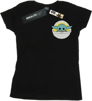 Produktbild von Star Wars - "The Mandalorian The Child" T-Shirt für Damen BI43046 (XXL) (Schwarz)