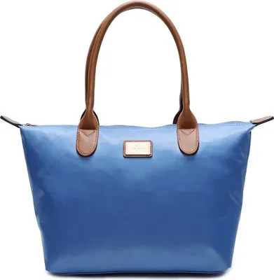 Produktbild von Gallantry Damen Tasche - Schoudertas, Handtasche, Shopper, Weekendtasche, Boodschappentas, Strandtasche - M. Blau