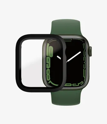 Produktbild von PanzerGlass ® Full body Case Apple Watch Series 9 | 8 | 7 | 41mm | Schwarz, Apple, Apple - Watch Series 7 41mm, Apple - Watch Series 8 41mm, Trockene Anwendung, Kratzresistent, Schockresistent, Schwarz, 1 Stück(e)