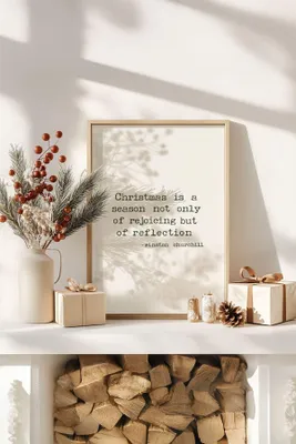 Immagine prodotto di Wallity, Nwyearsngmdl40, Quadro decorativo incorniciato, Multicolore, Legno, 33 x 48 cm