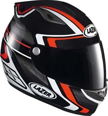 Zdjęcie produktu dla Kask motocyklowy LAZER OSPREY Genius czarny/czerwony L