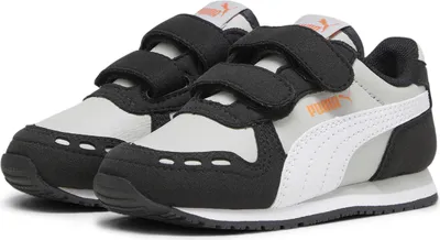 Productafbeelding van PUMA Cabana Racer SL 20 V kinder sneakers, modelnummer 383731 11, kleur: grijs/wit/zwart, schoenmaat: 27 EU