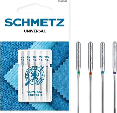 Zdjęcie produktu dla Necchi AGHI UNIVERSALI MIS. 70/100, Igła, 5 szt.