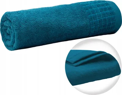 Produktbild von Badetuch Baumwolle Frottee Schnelltrocknend Saugfähig Dick 50x100 cm