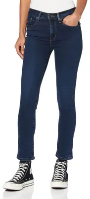 Productafbeelding van Levi's dames jeans, model 724™ High Rise Straight, kleur Bogota Sass, maat 24W / 28L
