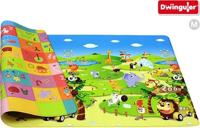 Produktbild von Dwinguler SpielmatteZoo | Playmat Zoo | Krabbelmatte