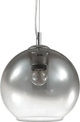 Obrázok produktu pre Moderné závesné svietidlo Nemo Metal Chrome Shaded 1 Light E27 D20Cm