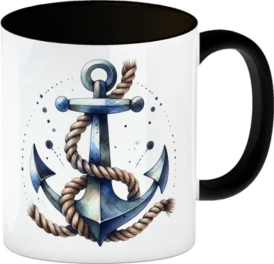 Produktbild von Anker Kaffeebecher in schwarz