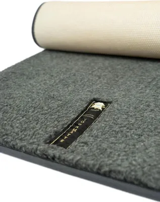 Produktbild von Yogamatte aus Wolle Organic 70x200 cm Anthrazit -
