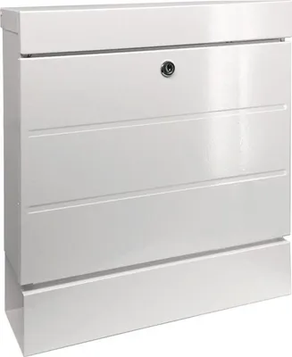 Zdjęcie produktu dla Zestaw skrzynek na listy NewYork 850 W H.405mm W.364mm D.110mm biały ocynkowany STA