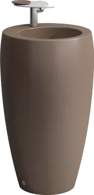 Produktbild von LAUFEN Alessi one Waschtisch mit integrieter Säule, ohne Hahnloch, ohne Überlauf, 530x530, H8119721881091