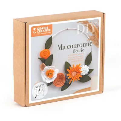 Image de Kit Diy Ma Couronne Fleurie - Graine Creative
