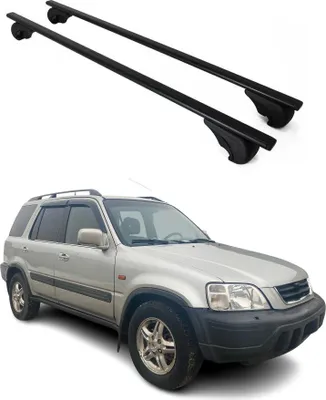 Immagine prodotto di Barre portatutto trasversali per Honda CR-V 1996-2002, ferro nero