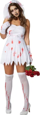 Produktbild von dressforfun® Frauenkostüm y Zombiebraut