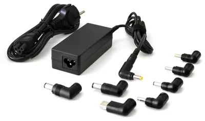 Image de Techmade Alimentation Universelle pour Ordinateur Portable 65W 8 Embouts TM-AFUA06