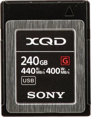 Immagine prodotto di Scheda SONY XQD 240GB R440/W400 - QDG240