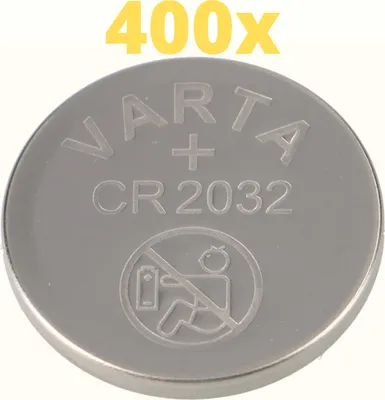 Produktbild von 400x Varta Lithium 3V CR2032-P Bulk 3V/220mA lose CR 2032