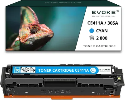 Immagine prodotto di Toner per HP CE411A / CF381A / CC531A / CR-411/CF381 CE411A / CF381A / CC531A / CR Blu (ciano) | Sostituzione per LASERJET M351a M375nw M451dn M475dn
