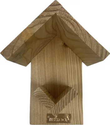 Zdjęcie produktu dla Drewniana budka dla ptaków 12,5 x 13,5 x 18 cm