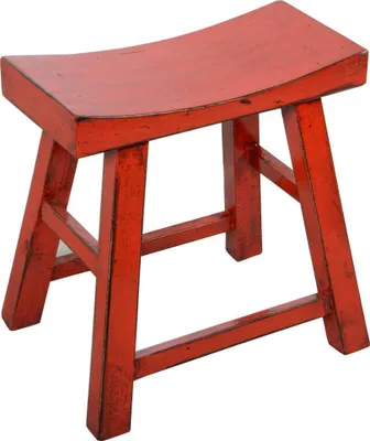 Zdjęcie produktu dla Fine Asianliving Chiński stołek Krzesła z litego drewna Ręcznie robione Orientalny styl azjatycki Meble japońskie Salon Sypialnia 0 x 0 x 0 cm