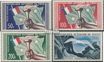 Produktbild von Briefmarken Togo 1957 Mi 241-244 (kompl.Ausg.) postfrisch Bilder