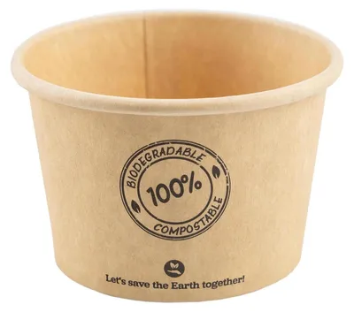 Produktbild von 100x Dressingbecher aus Karton mit PLA Innenbeschichtung 60ml Ø62mm