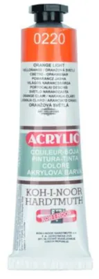 Obrázek produktu pro Koh-i-noor 162727/0220 - akrylová barva 40 ml, světle oranžová
