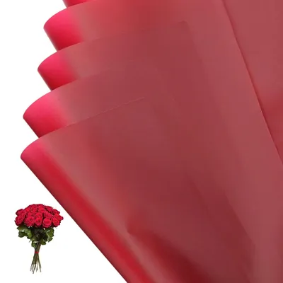 Produktbild von Blumen Geschenkpapier 20 Bögen Einfarbig