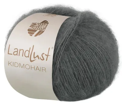 Produktbild von Lana Grossa - Landlust Kidmohair 0018 dunkelgrau