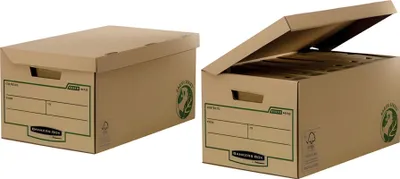 Produktbild von Fellowes 4470809, Papier, Braun, A4, 325 x 375 x 260 mm, 1 Stück(e)