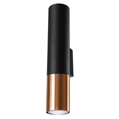 Produktbild von Wandleuchte Loopez Metall SOLLUX Kupfer