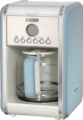 Produktbild von Ariete Kaffeemaschine Vintage für bis zu 12 Tassen blau