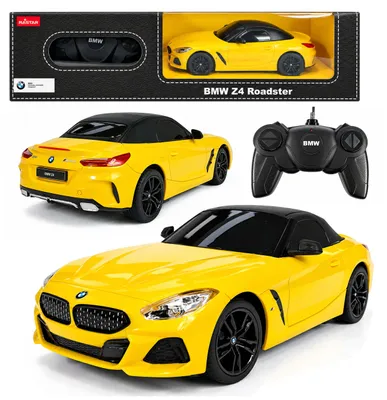 Produktbild von Ferngesteuertes Auto R/C BMW Z4 Roadster Rastar 1:18 Gelb