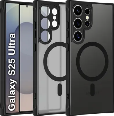 Zdjęcie produktu dla Etui do Samsung S25 Ultra do MagSafe CASE WZMACNIANE 360° Szkło 5D PREMIUM