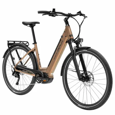 Produktbild von DERUIZ Quartz Pro 2026 E-Bike Citybike 28 Zoll, 250 W Mittelmotor, 100 Nm, 644 Wh Akku, KI-generiertes Bild