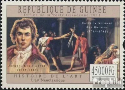 Produktbild von Briefmarken Guinea 2011 Mi 8851 (kompl. Ausgabe) postfrisch Neoklassizistische Kunst