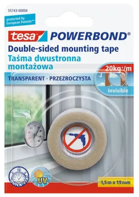Obrázek produktu pro Montážní Páska Prozračná Tesa