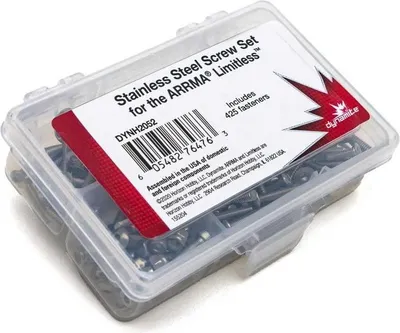 Immagine prodotto di Set di viti in acciaio inox Dynamite: Arrma Limitless