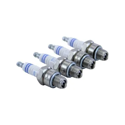 Produktbild von Zündkerze Bosch W7AC 0241 235 607, für Hercules Zündapp Puch Kreidler Mofa Moped, 4 Stück