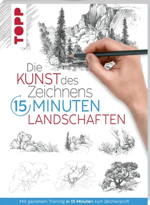 Produktbild von Die Kunst des Zeichnens 15 Minuten - Landschaften