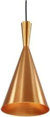 Produktbild von Pendelleuchte Vintage "Vicky" Kupfer Metall Glas Hängelampe Wohnzimmer Esszimmer Esstisch