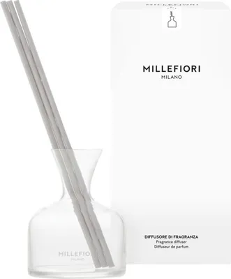 Productafbeelding van Millefiori Milano Diffuser voor essentiële oliën, glazen vaas - geschikt voor maximaal 250 ml