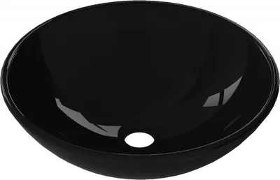 Produktbild von Mexen Mira Aufsatzwaschbecken aus Glas 42 x 42 cm, Schwarz - 24124270