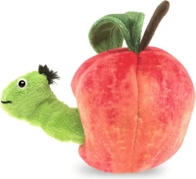 Produktbild von Folkmanis Handpuppe Wurm i.A.14 cm